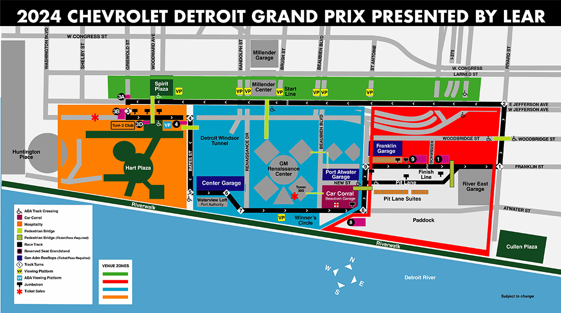 Venue Zones